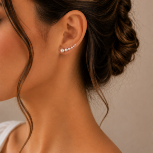 Earcuff “Pérolas” | Acessórios de noivas